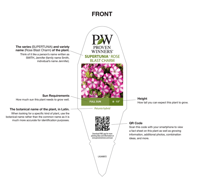 How To Read A Plant Tag | Proven Winners